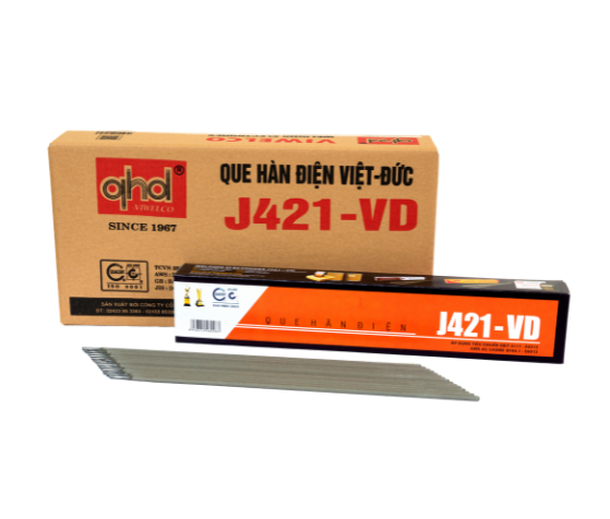 QUE HÀN J421-VD: LỰA CHỌN TỐI ƯU CHO KẾT CẤU THÉP VÀ CƠ KHÍ DÂN DỤNG